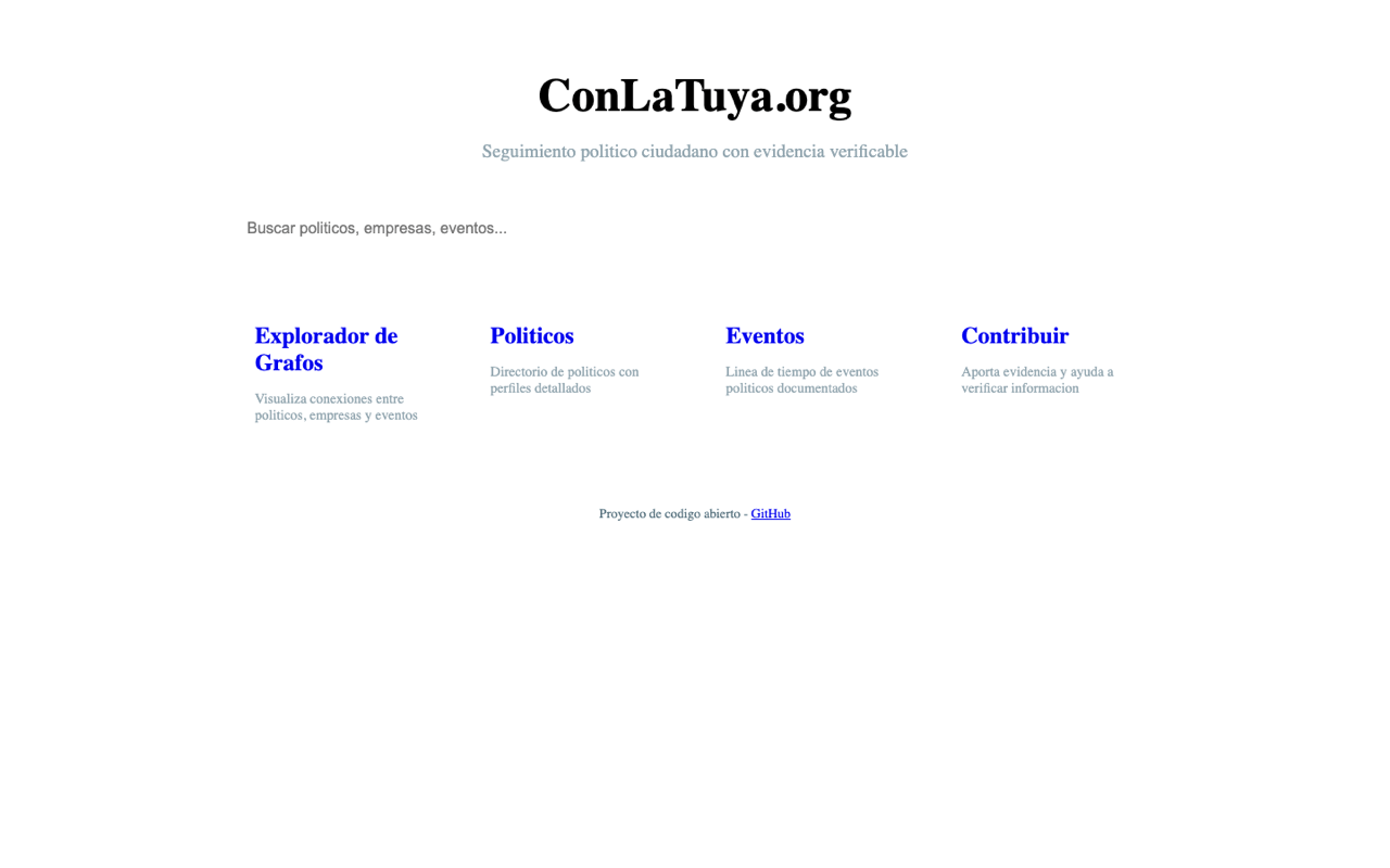 Publitzr / ConLaTuya product homepage screenshot